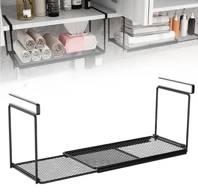 Imagen del producto de Omgoods: Organizador de cocina colgante ajustable con cesta