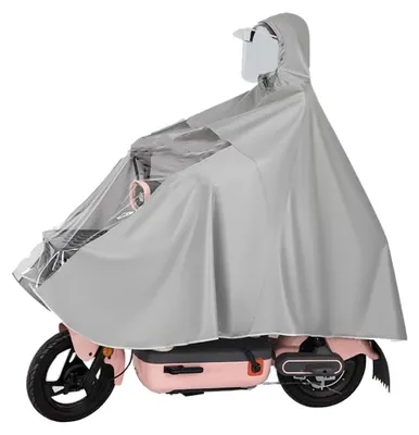 Zdjęcie produktu dla Wodoodporny ponczo przeciwdeszczowe do skuterów i motocykli - wielokrotnego użytku i składane