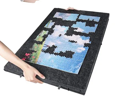 Obrázek produktu pro Puzzle deska, přenosný design, 6 třídicích zásuvek, 1000 dílků