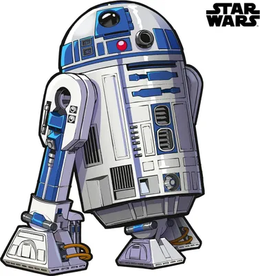 Zdjęcie produktu dla Disney Naklejka na ścianę Star Wars szarymIniebieskim - 612427 - 127 x 120 cm