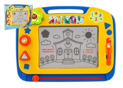 Produktbild von Magnetische Zeichentafel aus Kunststoff