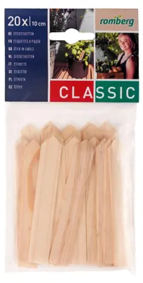 Produktbild von Romberg Holzstecketiketten 10 cm 20 stk