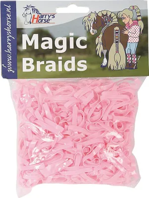 Immagine prodotto di Cravatte di pelo di cavallo Harry's 10 Unità Rosa Rosa Taglia Unica