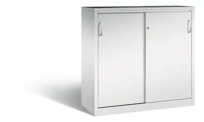 Produktbild von C+P Schiebetürenschrank Acurado, H1200xB1200xT500mm, 7035/7035