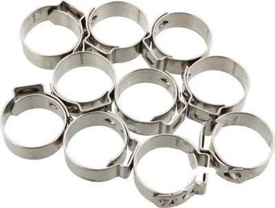Produktbild von Lochbandklemmen JMP 15,5 Bandbreite 7mm Edelstahl 10 Stück
