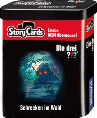 Produktbild von KOSMOS Story Cards - Die drei ??? Schrecken im Wald, Spielen, Kinder, Ratespiel, Fragespiel, ab 10 Jahre, 698966