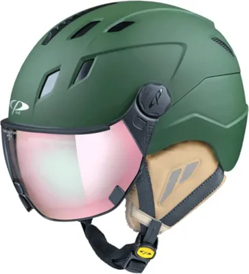 Produktbild von CP Corao+ Skihelm mit ODSA System und regulierbarer Lüftung, Grün, Größe 59-61
