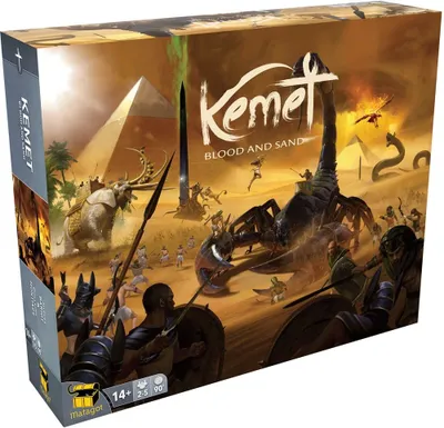 Produktbild von Matagot Brettspiel Kemet Blood & Sand - Strategiespiel für 2-6 Spieler