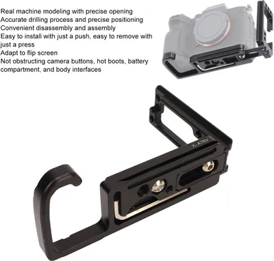 Produktbild von Kamera L Halterung Schnellwechselplatte Aluminiumlegierung für A7RV A7R5