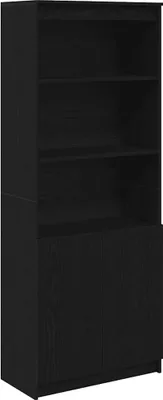 Obrázek produktu pro Vysoká deska Černý dub 70x35x180 cm kompozitní dřevo