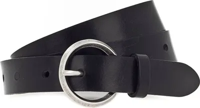 Produktbild von Vanzetti Leder Gürtel Taillengürtel 25mm Leather Belt W75 Black schwarz