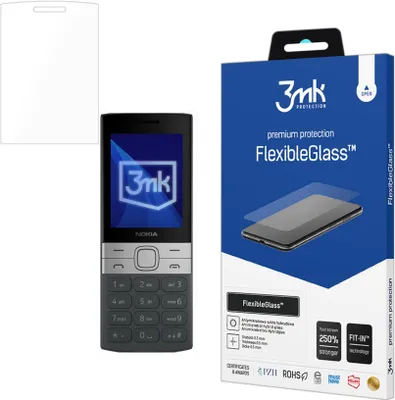 Zdjęcie produktu dla 3mk Display Hybridglass FlexibleGlass dla Nokia 150 2023 0,3mm 7H