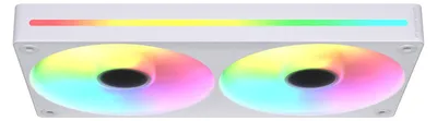 Zdjęcie produktu dla COUGAR CF-UN240FW-RGB, Wentylator, 12 cm, 700 RPM, 2500 RPM, Biały