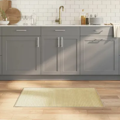Produktbild von "2026 Promotion" Moderne Teppich Rechteckig - Hell Natur 60x100 cm Bambus - Designerteppiche CC22878