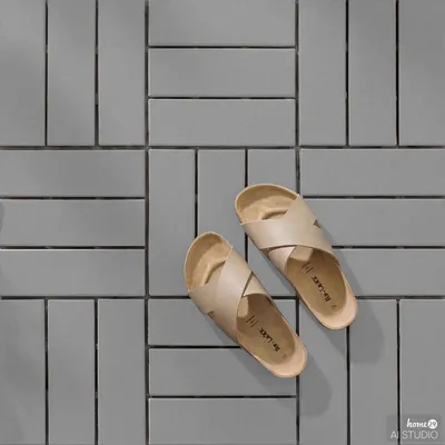 Produktbild von home24 Terrassenfliese - 33er-Set - 30X30 cm - Akazie Massiv / Polypropylene