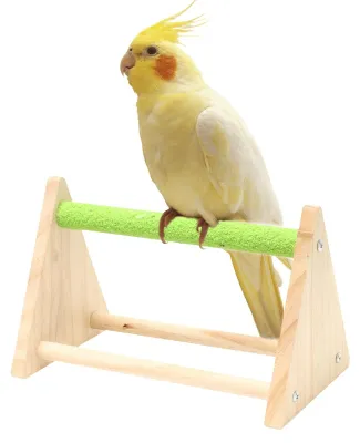 Image de Perchoir en bois pour oiseaux