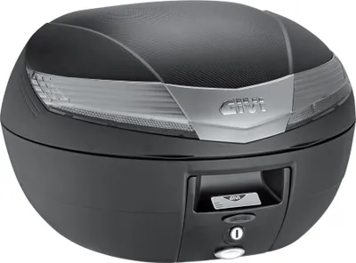 Produktbild von GIVI Monokey® V40 Topcase, schwarz/transparent, 40 ltr.