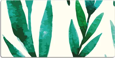 Produktbild von Schreibtischmatte Tischunterlage 90x45 cm Mauspad - Blatt