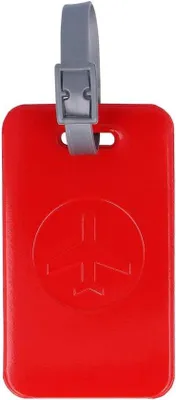 Produktbild von Reisetasche - Kofferetikett - Gepäckerkennung - 106 x 62 cm - Rot - Kunststoff - Flughafentasche