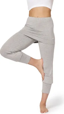 Produktbild von Bellivalini Damen Leggings Yogahose mit Rock 3/4 Hose  BLV50-276 (Melange, XS)