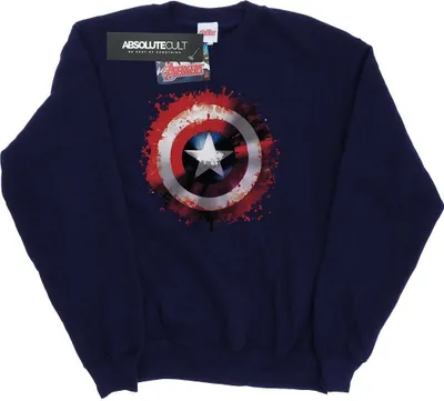 Produktbild von Marvel - "Avengers" Sweatshirt für Damen BI2804 (M) (Marineblau)