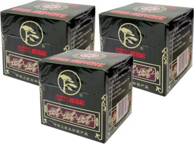 Produktbild von 3er Pack GREETING PINE Special Gunpowder Grüner Tee (3x 125g) | Grüntee | green tea China