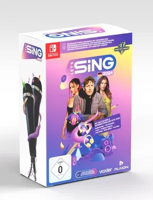 Produktbild von Let's Sing 2024 Nintendo Switch-Spiel Mit 2 Mikrofonen