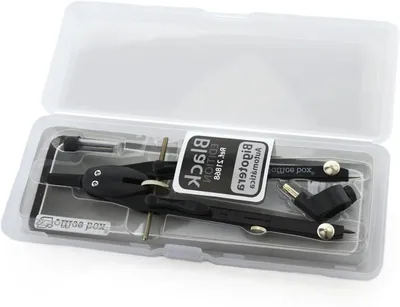 Productafbeelding van Precisie Passer Set - Tekenhulp Tekenpasser - Technische Tekeningen Maken - Micrometrische Precisie Opening