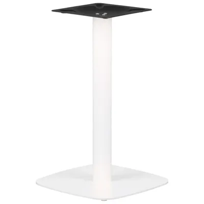 Obrázek produktu pro Kovová stolová podnož SH-3050-2, do kanceláře, hotelu, restaurace, rozměry 44,5x44,5x72 cm, barva bílá