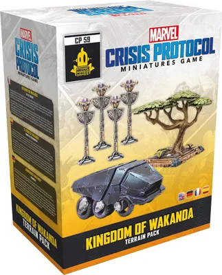 Produktbild von Marvel: Crisis Protocol Kingdom of Wakanda Terrain Pack