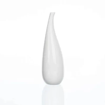 Produktbild von Blumenvase, Porzellan- VASE "CURVED" 20cm. 1 STÜCK.