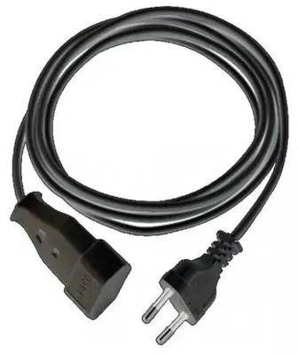 Produktbild von ViVanco™EV5S, 5 m, Drinnen, Typ C, Typ C, Schwarz, 1 AC-Ausgänge