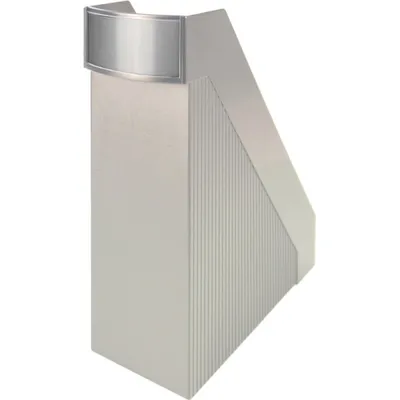 Produktbild von helit Stehsammler Linear, DIN A4, Polystyrol, schwarz - 1 Stück