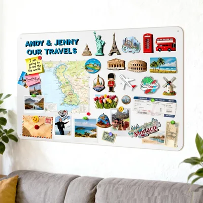 Zdjęcie produktu dla Magnetyczna tablica biała 50 x 80 cm