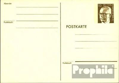 Produktbild von Belege Ganzsachen Berlin (West) 1973 P90a Amtliche Postkarte un Heinemann