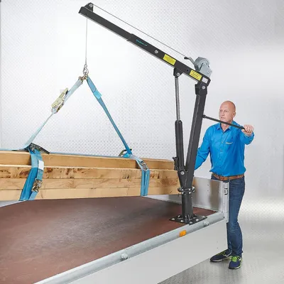 Productafbeelding van Aanhangerkraan manueel max. 800 kg