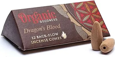 Produktbild von Dragon's Blood Natural Backflow Räucherkegel – 24 g