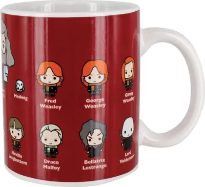 Immagine prodotto di Harry Potter - Tazza da caffè, personaggi CD110 (taglia unica) (rosso)