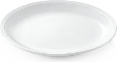 Produktbild von 30 flache Coupteller Ø 19 cm weiß, Porzellan