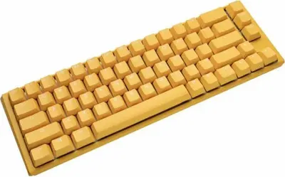 Produktbild von Mechanische Gaming-Tastatur Ducky One 3 Yellow SF 65, Cherry MX Black-Schalter