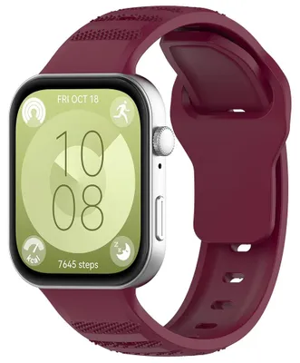 Obrázok produktu pre Techsuit - Watchband (W050) remienok pre Huawei Watch Fit 3 – bordový