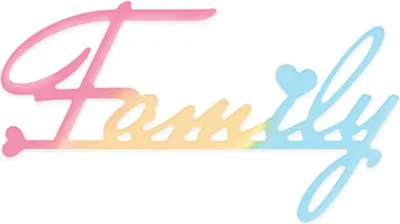 Produktbild von Familieninschrift Stanzteil - dpCraft