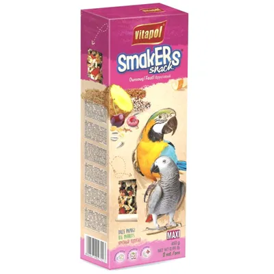 Image de VitaPol- SMAKERS MAXI FRUIT FOR LARGE PAPUGS 450 g