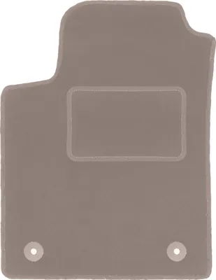 Immagine prodotto di Tappetino conducente in velluto beige compatibile con Fiat Bravo II (2007-2012, hatchback) – con fissaggi – su misura