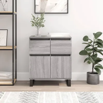 Produktbild von vidaXL Sideboard Grau Sonoma 60x35x70 cm Holzwerkstoff