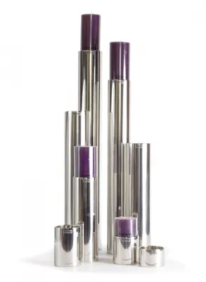 Produktbild von Kaheku Leuchter Sub Edelstahl 7,5 cm Ø 35h für Kerze bis 7 cm Ø 758003097