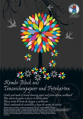 Produktbild von URSUS 7770000SE, Kunstpapier, 50 g/m², 50 Blätter