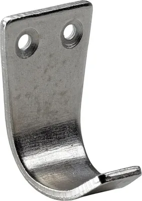 Produktbild von Hettich Zierhaken Stahl, vernickelt, 1 Stück