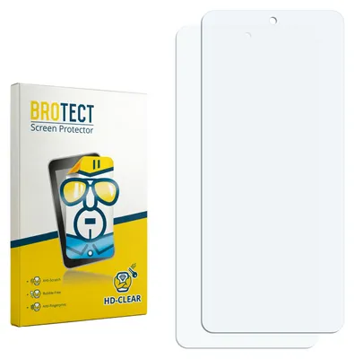 Produktbild von 2x Für Meizu Note 21 Pro Schutzfolie BROTECT Displayschutz Display Schutz Folie Klar Transparent