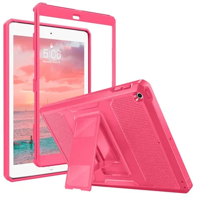 Produktbild von MoKo Stoßfeste Hülle für iPad 9.7 2018/2017 6./5. Generation, Rosa